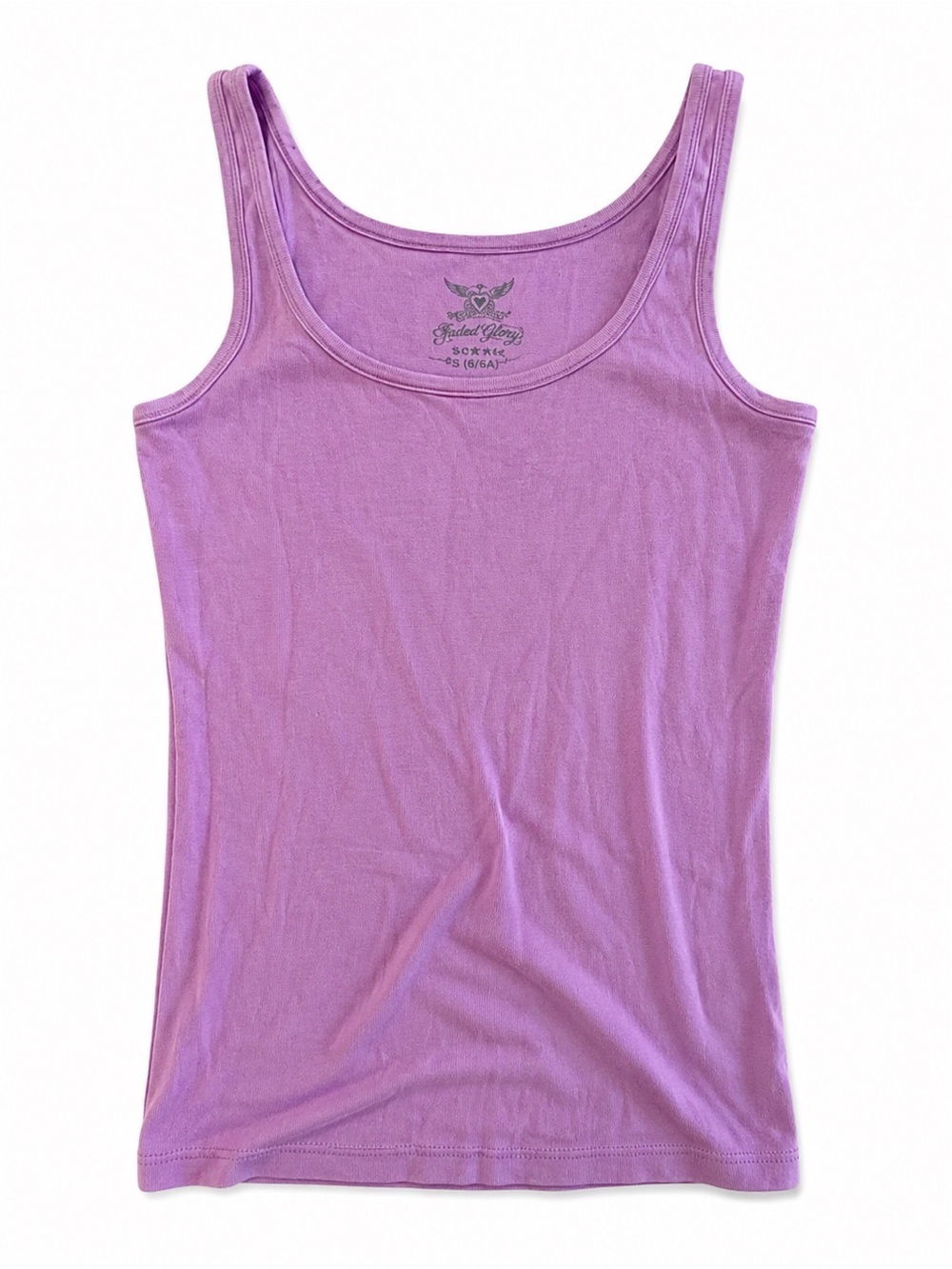 FADED GLORY PURPLE TANK TOP